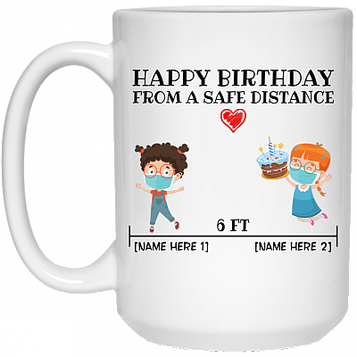 15 oz. White Mug