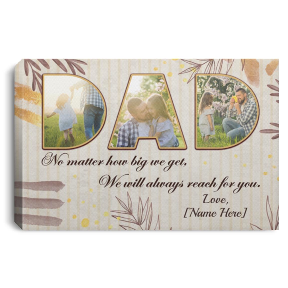 UPLOAD HÌNH, White, 0.75'' Framed Canvas