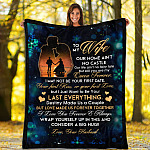 7vt. to my wife no castle snowflake blanket mockup2