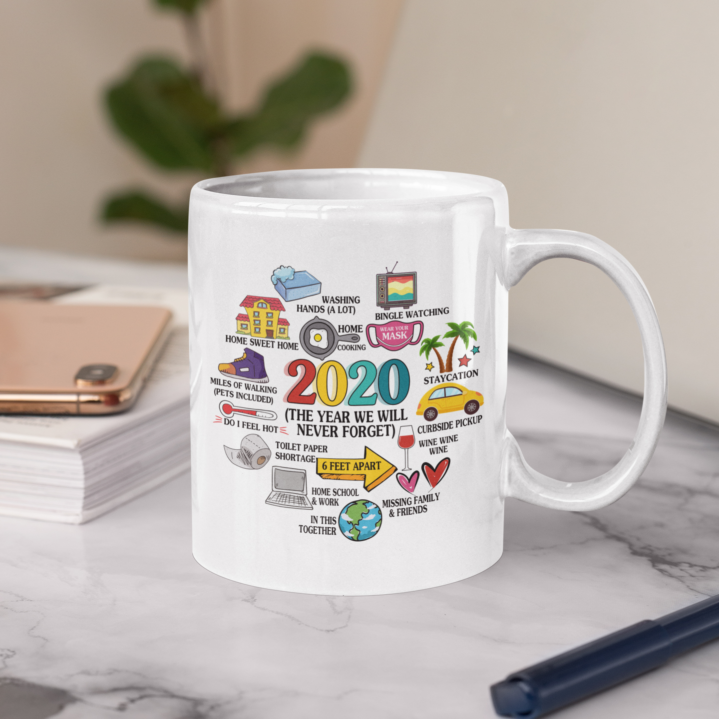56 HG. 2020 Memorial Icon MUG mk