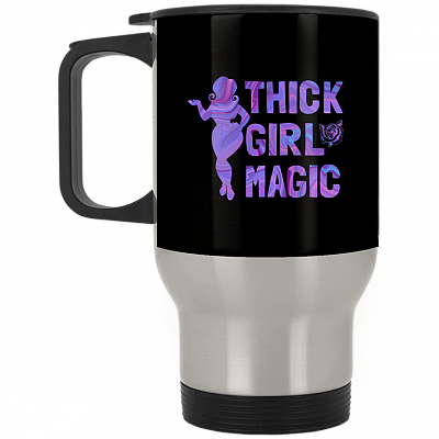 14 oz. Silver Travel Mug