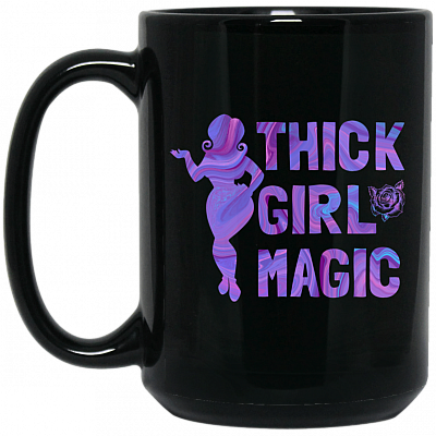 15 oz. Black Mug