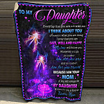 7O_ Daughter Not With Me - mom Blanket Mockup 10