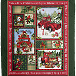 Vintage Red Truck Take A Little Christmas With You Wherever You Go Holiday Fleece Blanket - Premium Sherpa Blanket, White, Cozy Plush Fleece Blanket - 50x60 Vintage Red Truck Take A Little Christmas With You Wherever You Go Holiday Fleece Blanket - Premium Sherpa Blanket, White, Cozy Plush Fleece Blanket - 50x60