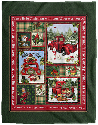 Cozy Plush Fleece Blanket - 60x80