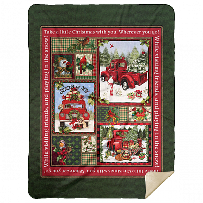 Premium Mink Sherpa Blanket - 60x80