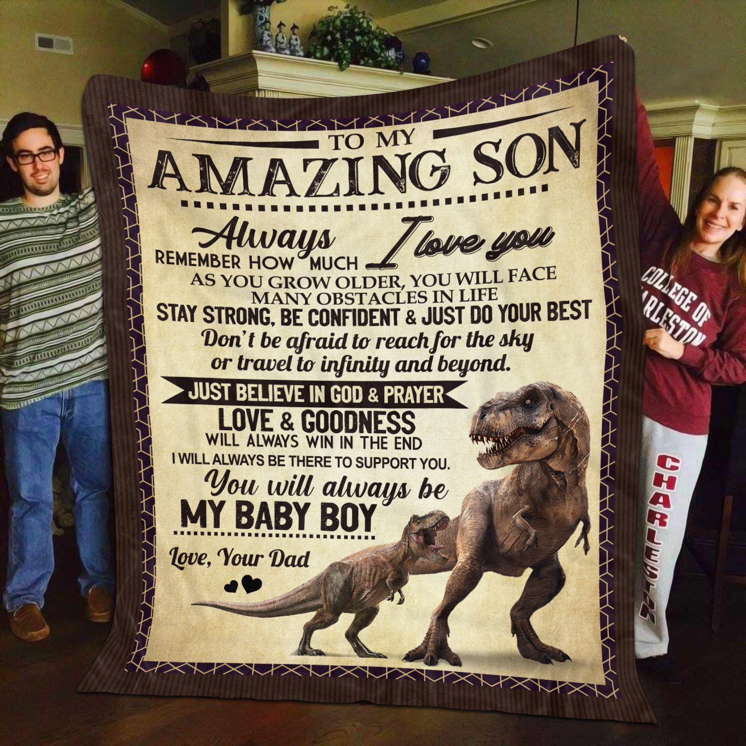 3O_ Amazing Son-Dad Blanket Mockup 11
