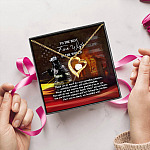 10Th. Fire Wife Forever Love Necklace (Gold) 5