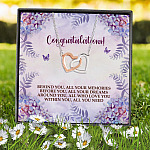 9Th. Congratulations(4) Interlocking Hearts Necklace 7