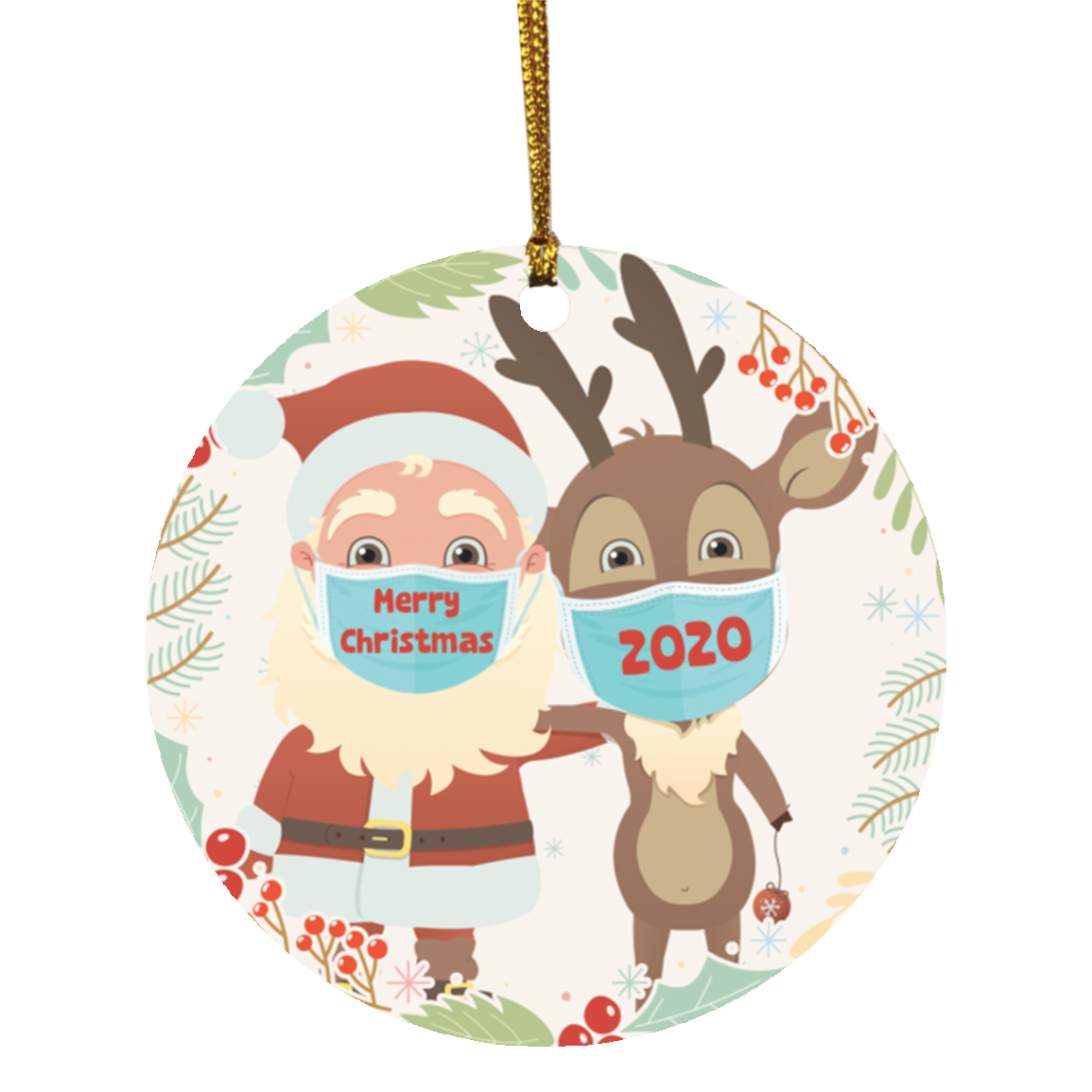 Merry Christmas 2020 Pandemic Circle Ornament Keepsake - Funny 2020 Pandemic Circle Ornament, White, Circle Ornament Merry Christmas 2020 Pandemic Circle Ornament Keepsake - Funny 2020 Pandemic Circle Ornament, White, Circle Ornament
