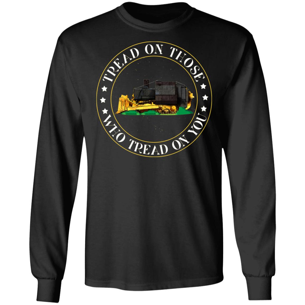 Tread on Those Who Tread on You Granby Marvin Hoodie - Sweatshirt - Long Sleeve Shirt, Black, Long Sleeve