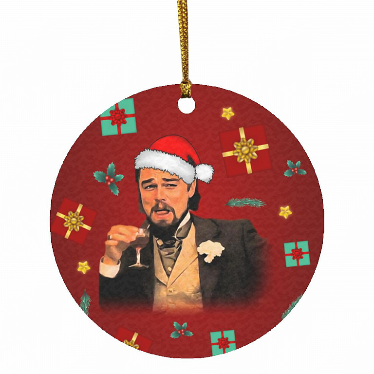 SUBORNC Circle Ornament, White, Circle Ornament