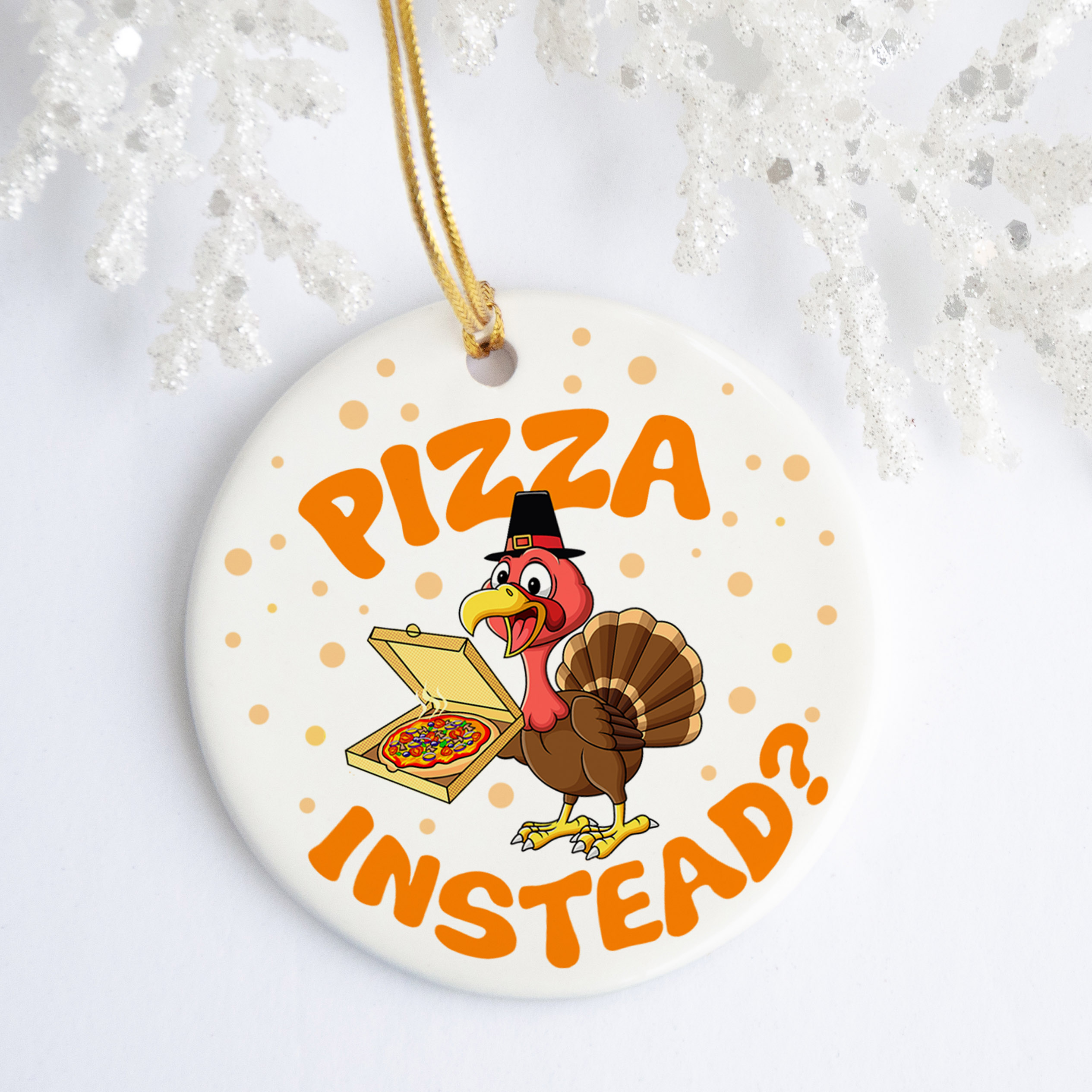 3LV. Pizza Instead-ornament MK
