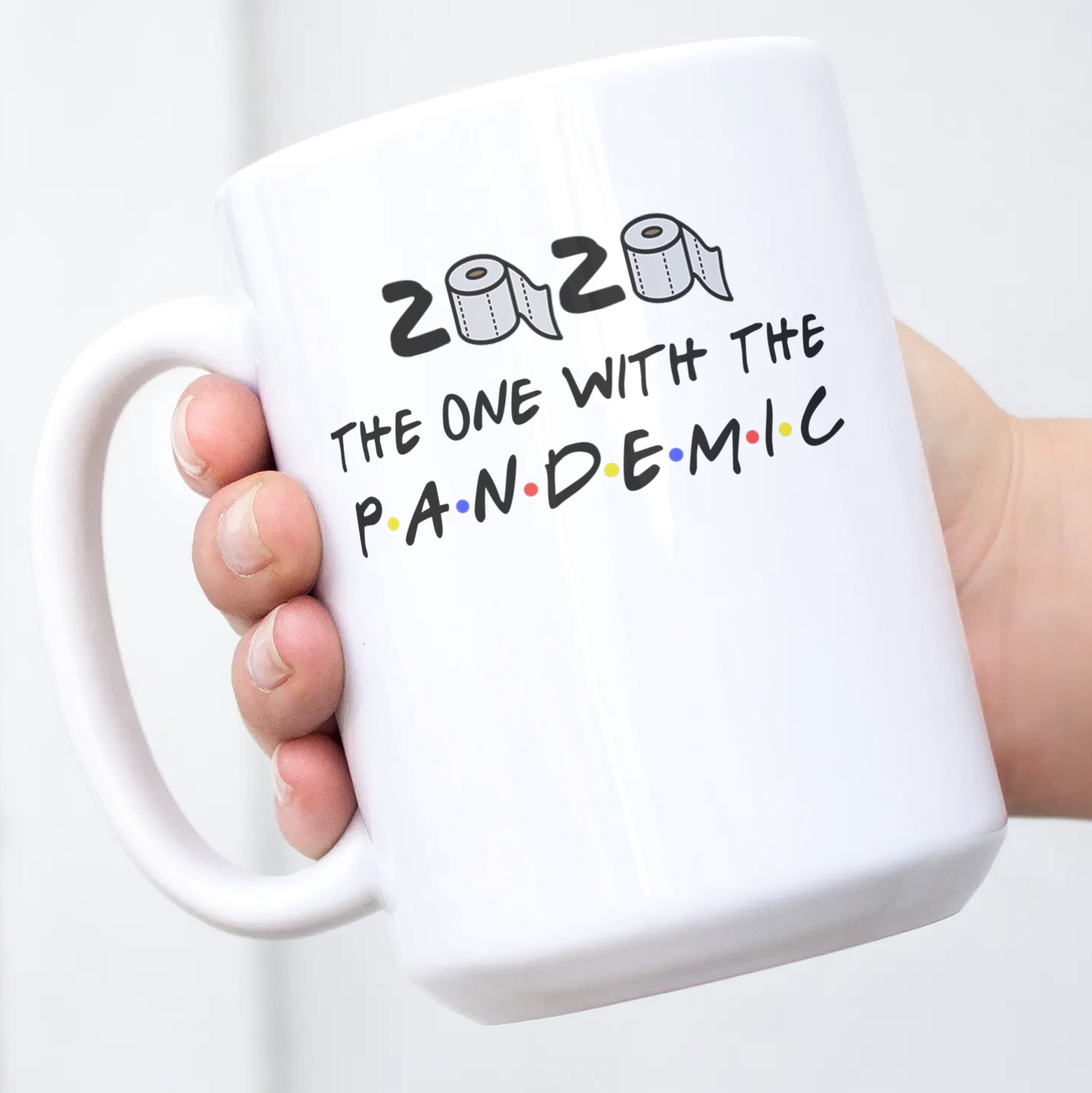 73 HG_ The One With Pandemic-shirt mug