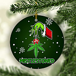 6O_ Mistlestoned ornament mk
