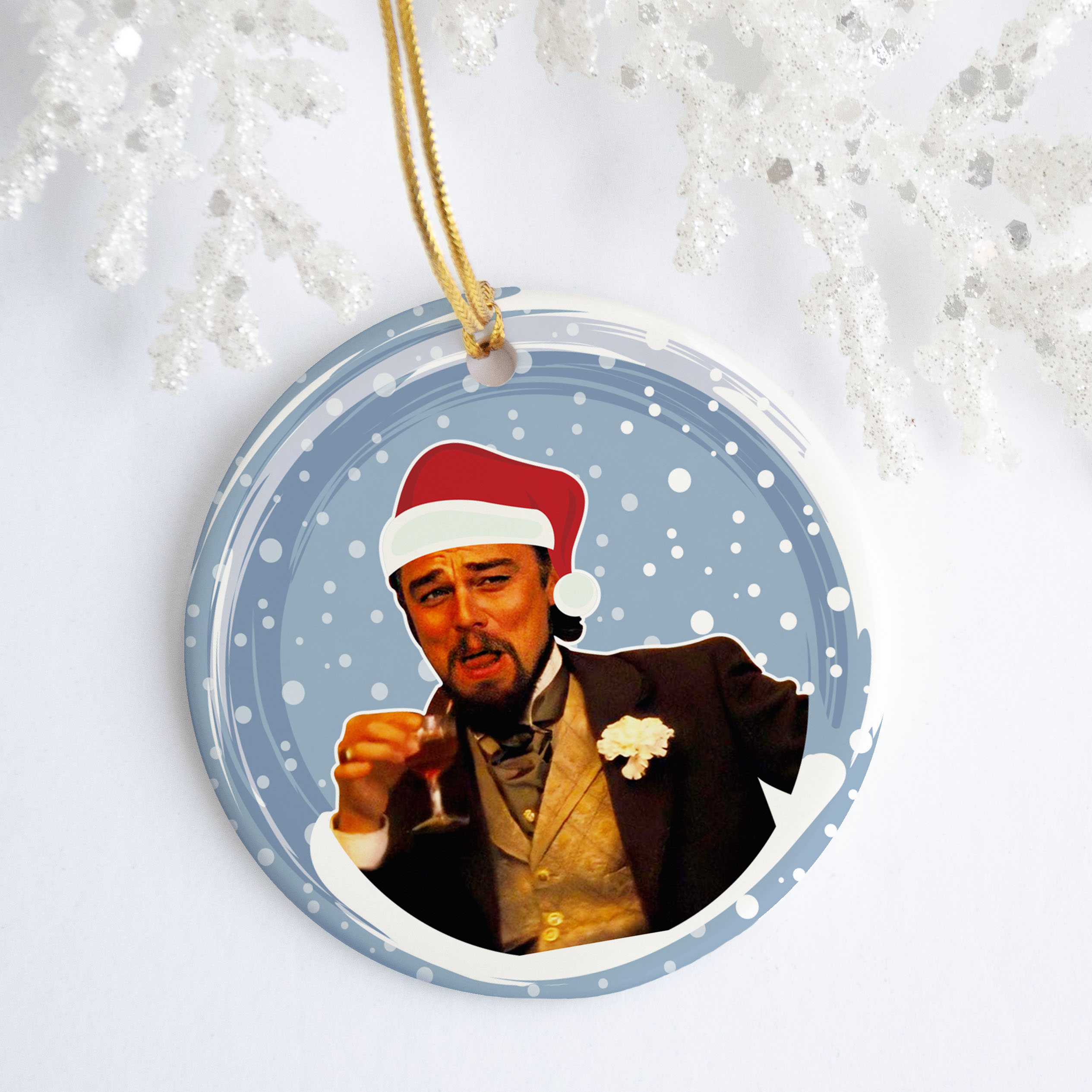 1LV. Leo Meme ornament mk2