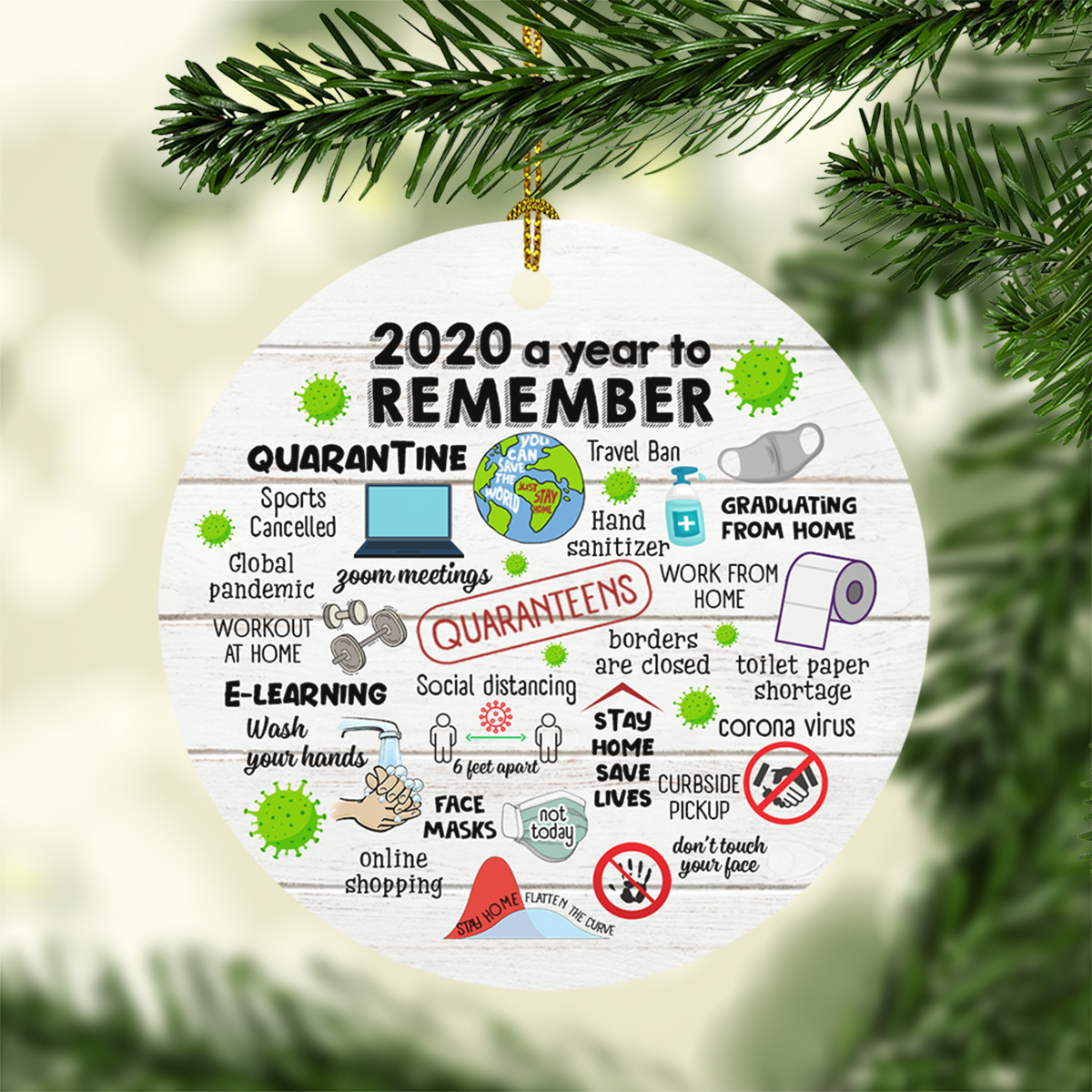 5vt. 2020 a year to remember quarantine ornament mockup2