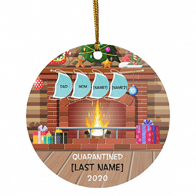 SUBORNC Circle Ornament, White, Circle Ornament