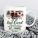 Personalized To My Best Friend Christmas 2020 Bestie Ceramic Coffee Mug - Christmas Gifts For Friends