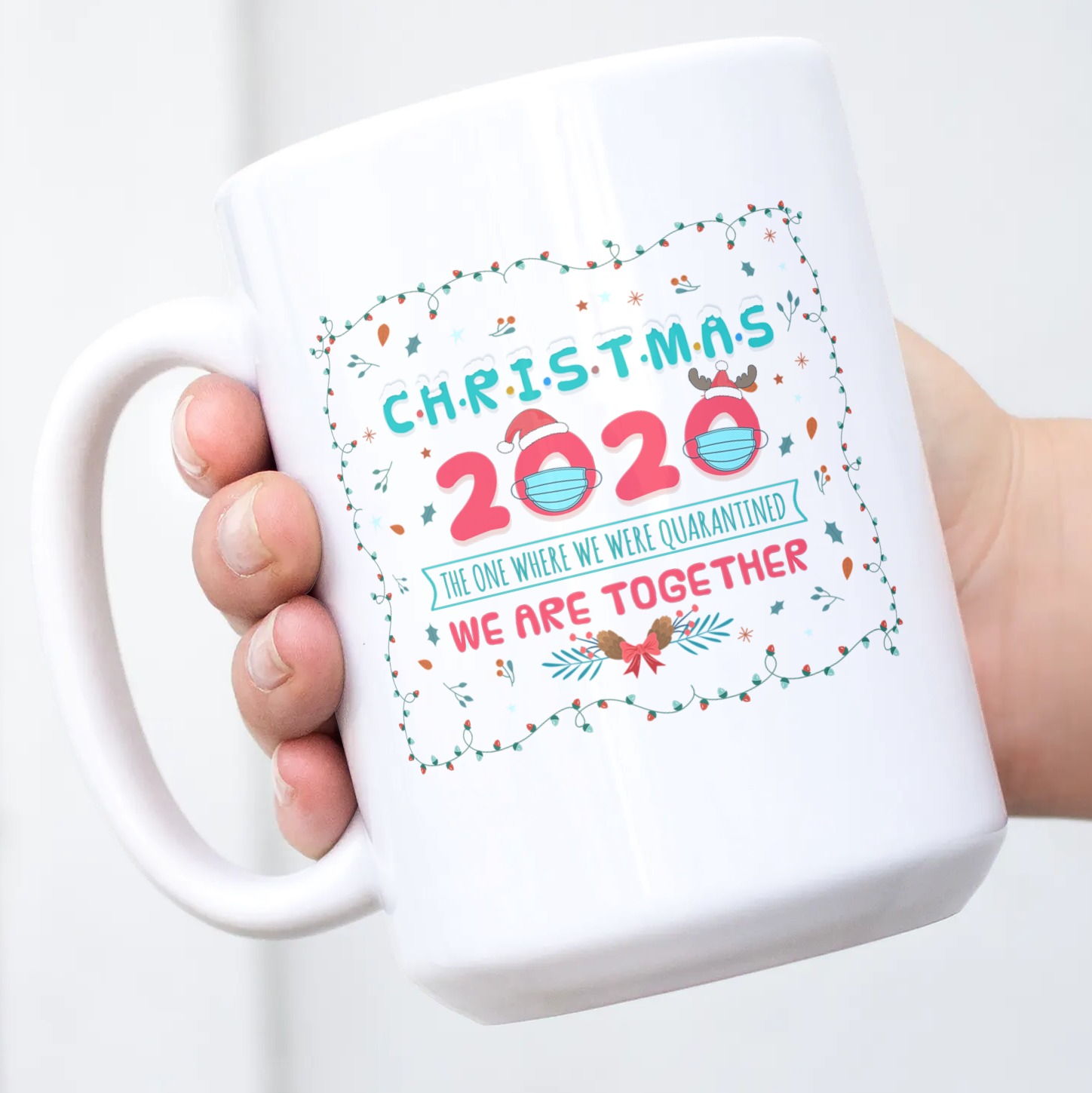 41 HG_ Quarantined We Are Together (mug ) mk 1