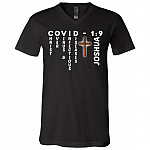 Shirt, Black, V-Neck T-Shirt