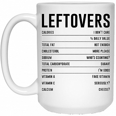 15 oz. White Mug