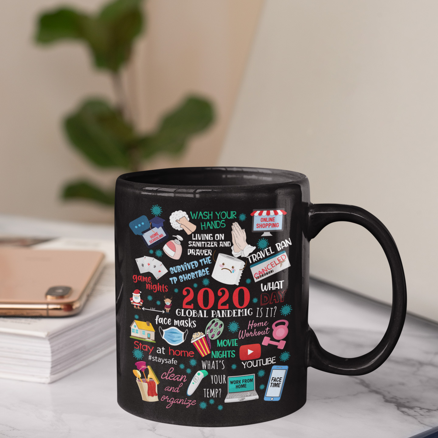 3UT. Global Pandemic 2020-mug-mk