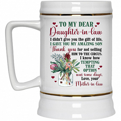 22 oz. Beer Stein