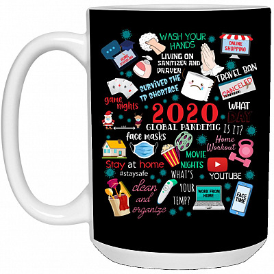 15 oz. White Mug