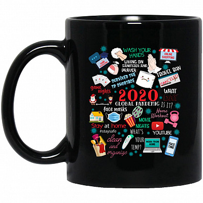 11 oz. Black Mug