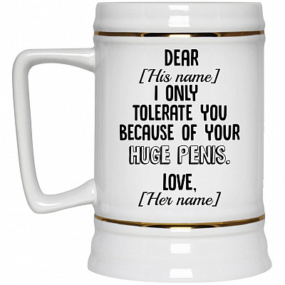 22 oz. Beer Stein