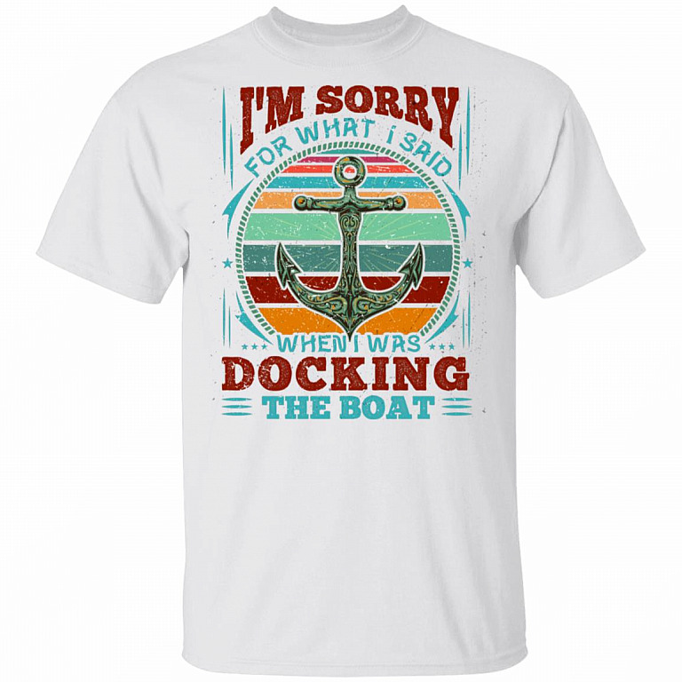 Sorry For What I Said Light Shirt, White, Unisex T-Shirt