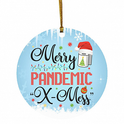 SUBORNC Circle Ornament, White, Circle Ornament