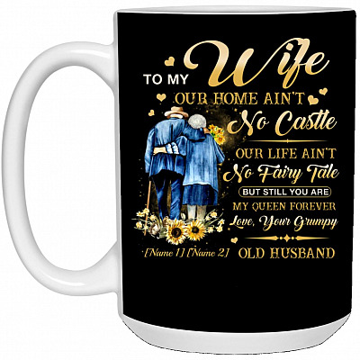 15 oz. White Mug
