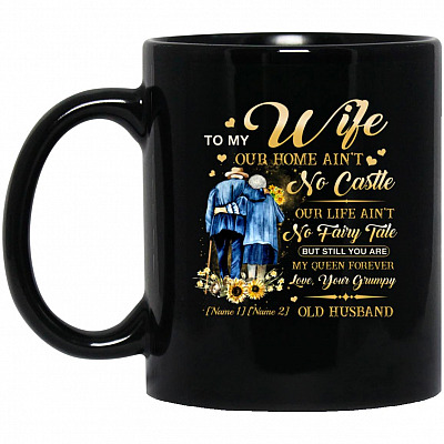 11 oz. Black Mug