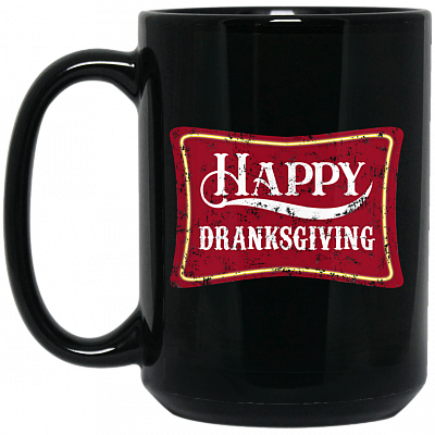 15 oz. Black Mug