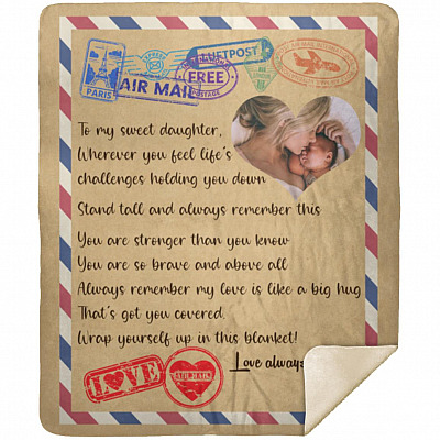 Premium Mink Sherpa Blanket - 50x60