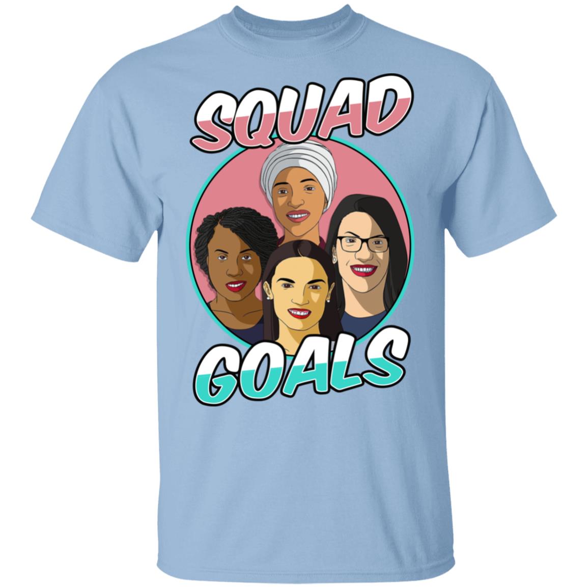 1P. Squad goal - bright bg, Light Blue, Unisex T-Shirt