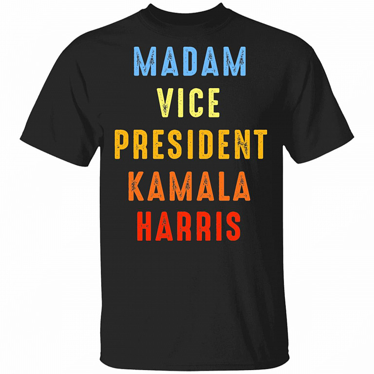 2020 Kamala Harris, Black, Unisex T-Shirt
