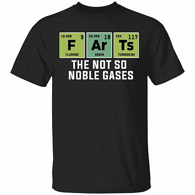 Farts Funny T-Shirt, Black, Unisex T-Shirt
