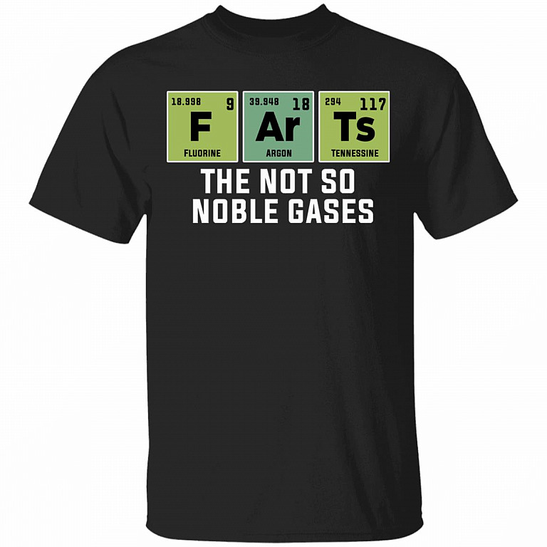 Farts Funny T-Shirt, Black, Unisex T-Shirt