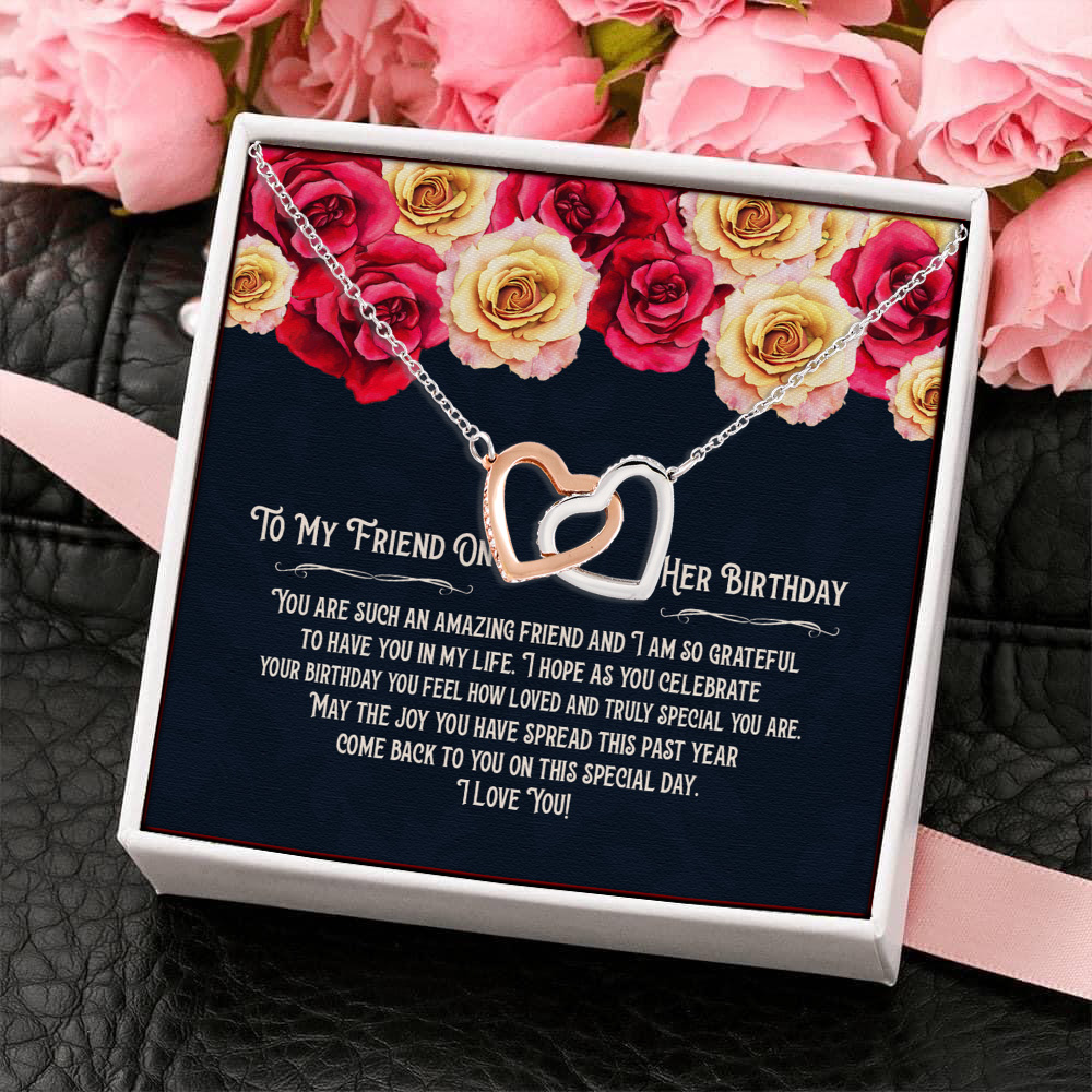 7MH. HPBD (Message Card Interlocking Hearts Necklace 4