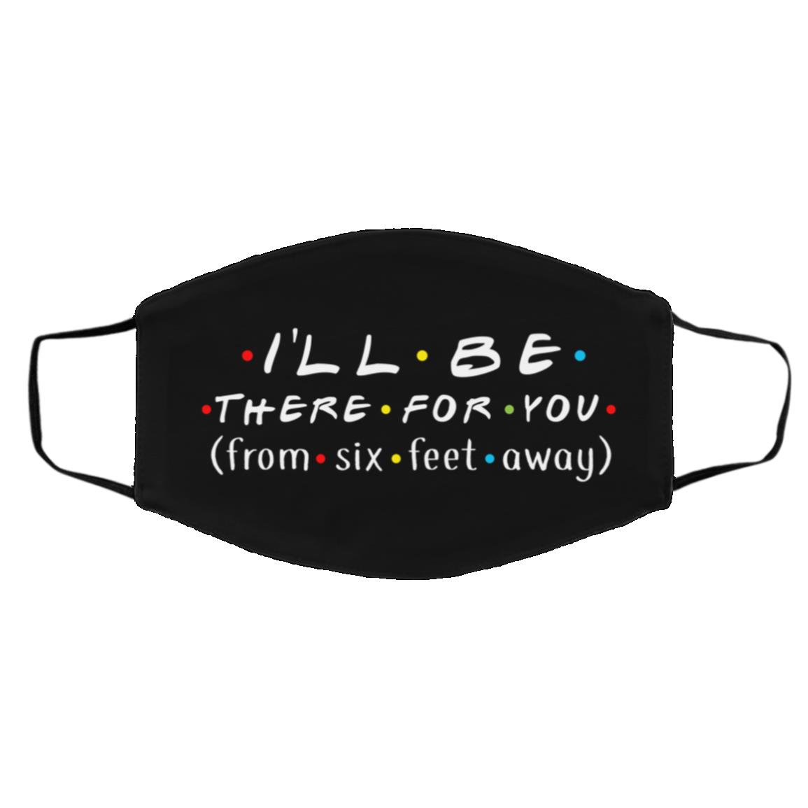 3. I'll Be There-A(1), White, Cloth Face Cover – Medium/Large 3. I'll Be There-A(1), White, Cloth Face Cover – Medium/Large
