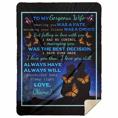 Premium Mink Sherpa Blanket - 60x80