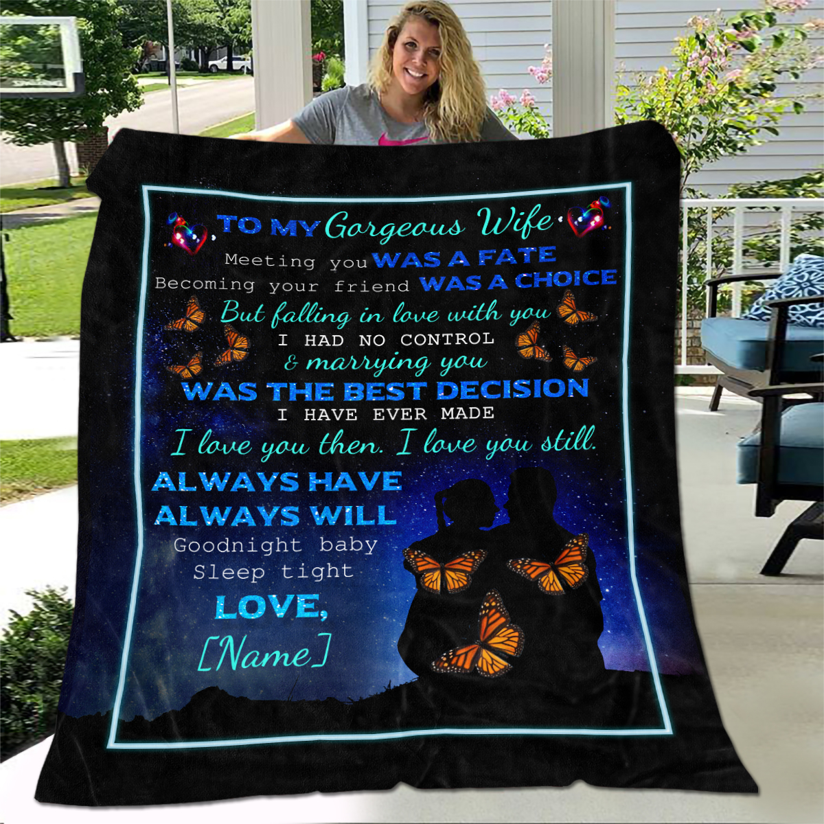 151KNG. Personalized to My Gorgeous Wife-mk1