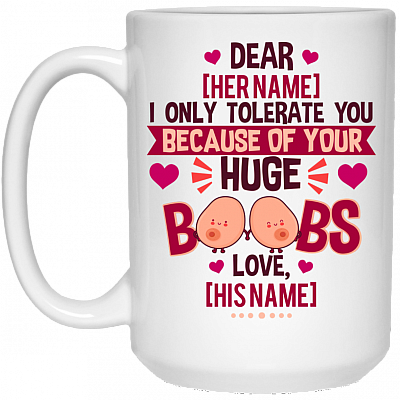 15 oz. White Mug