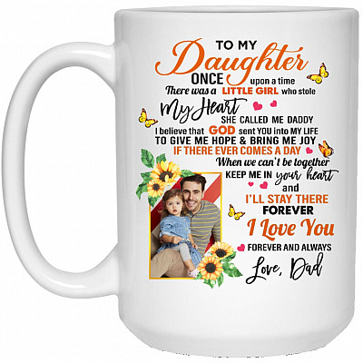 15 oz. White Mug