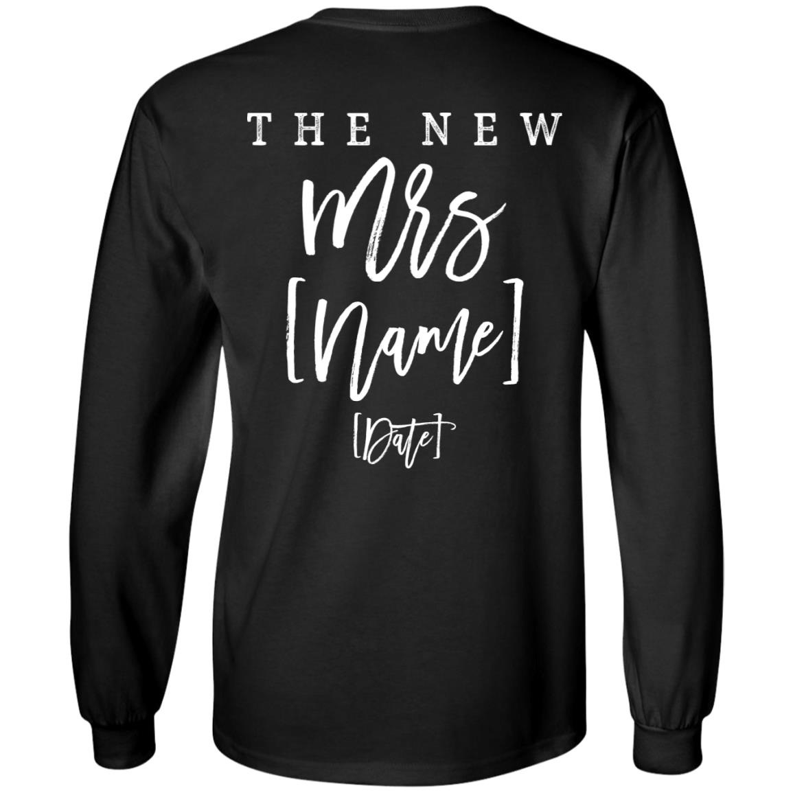 8O. The New-customized, Black, Long Sleeve