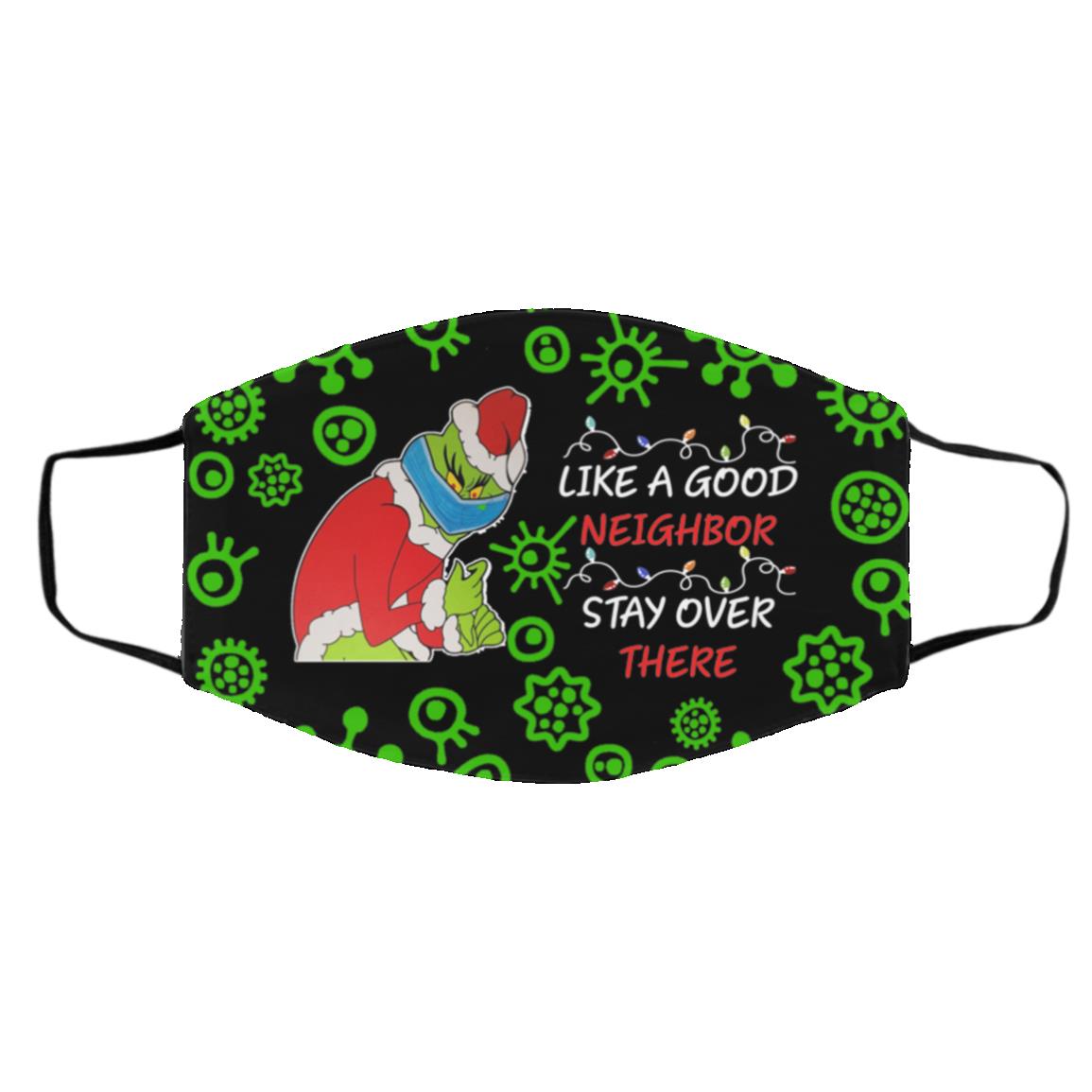 11O. Good Neighbor, Black, Cloth Face Cover – Medium/Large 11O. Good Neighbor, Black, Cloth Face Cover – Medium/Large