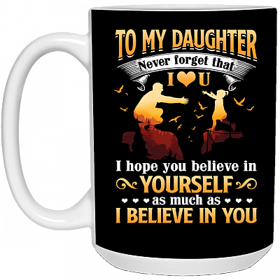 15 oz. White Mug